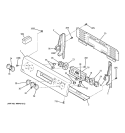 Part Location Diagram of WB36T11046 GE TRIM & BRACKET Assembly
