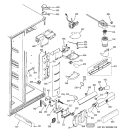 FRESH FOOD SECTION Diagram and Parts List for PSK29NGSECCC  General Electric Refrigerator