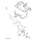 GAS & BURNER PARTS Diagram and Parts List for JGBS20DEM1BB  General Electric Range
