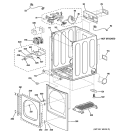 Part Location Diagram of WE08X10060 GE INTERNAL COMM CABLE