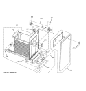 CONTAINER PARTS Diagram and Parts List for GCG1700L0II  General Electric Trash Compactor