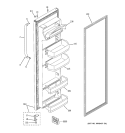FRESH FOOD DOOR Diagram and Parts List for BSS25JSTBSS  General Electric Refrigerator