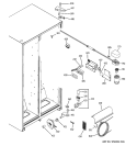 Part Location Diagram of WR23X10557 GE HOUSING LIGHT LWR Assembly