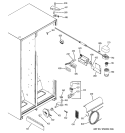FRESH FOOD SECTION Diagram and Parts List for GSH25JSTBSS  General Electric Refrigerator