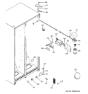 FRESH FOOD SECTION Diagram and Parts List for HSM25GFTBSA  Hotpoint Refrigerator