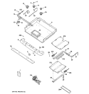 Part Location Diagram of WB36K10599 GE MANIFOLD PANEL