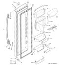 Part Location Diagram of WR32X10520 GE SHELF Left Hand BVR CTR