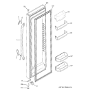Part Location Diagram of WR71X10782 GE SHELF MODULE FIXED FF