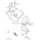 Part Location Diagram of WB28K10217 GE FRONT ORIFICE HOLDER