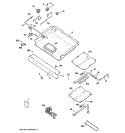 GAS & BURNER PARTS Diagram and Parts List for JGBP29DEM1BB  General Electric Range