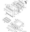 Part Location Diagram of WB07K10233 GE TRIM VENT