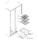 FREEZER SHELVES Diagram and Parts List for A4425GDTBWW  General Electric Refrigerator
