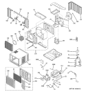 ROOM AIR CONDITIONER Diagram and Parts List for AGL24DAM1  General Electric Air Conditioner