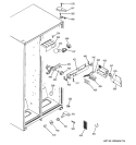FRESH FOOD SECTION Diagram and Parts List for GSS20IBTBCC  General Electric Refrigerator