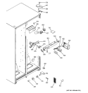 FRESH FOOD SECTION Diagram and Parts List for GSS22IBTBCC  General Electric Refrigerator