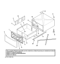PEDESTAL Diagram and Parts List for SBSD137H0MB  General Electric Laundry Accessories