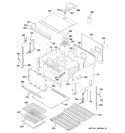 Part Location Diagram of WB07X10060 GE SEAL FRONT FRAME