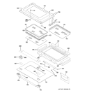 DOOR Diagram and Parts List for ZET1038PF5SS  General Electric Wall Oven