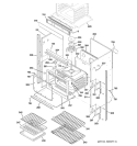 BODY PARTS 2 Diagram and Parts List for ZET1058BF5BB  General Electric Wall Oven