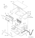 CONTROL PANEL Diagram and Parts List for PK916WM1WW  General Electric Wall Oven