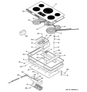 Part Location Diagram of WB23T10023 GE BOARD POWER UNIV Assembly