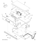 CONTROL PANEL Diagram and Parts List for PT916SM1SS  General Electric Wall Oven