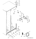 FRESH FOOD SECTION Diagram and Parts List for GSE22KETBFBB  General Electric Refrigerator
