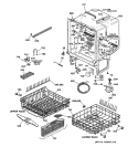 Part Location Diagram of WD2X320 GE Leveling Leg