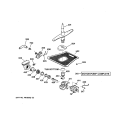 MOTOR - PUMP MECHANISM Diagram and Parts List for GSD5152F02CC  General Electric Dishwasher