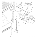 Part Location Diagram of WR23X10244 GE SWITCH LIGHT FF