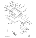 Part Location Diagram of 49-85127 GE PM USE & CARE MANUAL