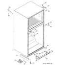CASE PARTS Diagram and Parts List for GTS22KHPDRCC  General Electric Refrigerator