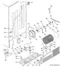 UNIT PARTS Diagram and Parts List for GTS22KHPDRCC  General Electric Refrigerator