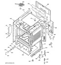 Part Location Diagram of WB63K10114 GE PANEL SIDE (White)