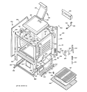 BODY PARTS Diagram and Parts List for RGB540SEH5SA  Hotpoint Range