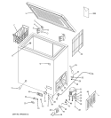 Part Location Diagram of WR13X10466 GE HINGE