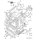 Part Location Diagram of WB63K10110 GE PANEL SIDE (White)