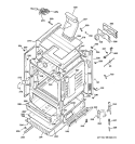 BODY PARTS Diagram and Parts List for JGBP29SEL4SS  General Electric Range