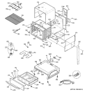 BODY PARTS Diagram and Parts List for JCS905BK4BB  General Electric Range
