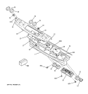 CONTROL PANEL Diagram and Parts List for JCSP42SK4SS  General Electric Range