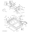 GAS & BURNER PARTS Diagram and Parts List for JGP933CEK1CC  General Electric Cooktop