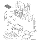 Part Location Diagram of WB35T10187 GE INSULATION TOP