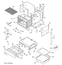 Part Location Diagram of WB02T10412 GE RETAINER INSLN Bottom