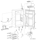 REFRIGERATOR PARTS Diagram and Parts List for SMR04GAUACS  General Electric Refrigerator