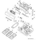 Part Location Diagram of WB27K10238 GE SUPPORT AND MEMBRANE Assembly