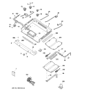 Part Location Diagram of 49-85110 GE PM USE & CARE MANUAL