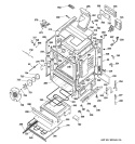 BODY PARTS Diagram and Parts List for JGB918CEK7CC  General Electric Range