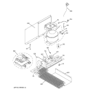 Part Location Diagram of WR55X10430 GE Refrigerator Power Supply Board
