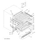 CABINET & SHELVES Diagram and Parts List for ZDWT240PABS  General Electric Wine and Beverage Cooler