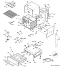 BODY PARTS Diagram and Parts List for JCS905SK4SS  General Electric Range